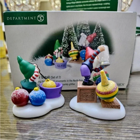 SOLD - Department 56 Glitter Detail - Picture 3 of 7